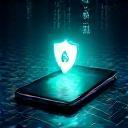 Mobile device with secure shield overlay